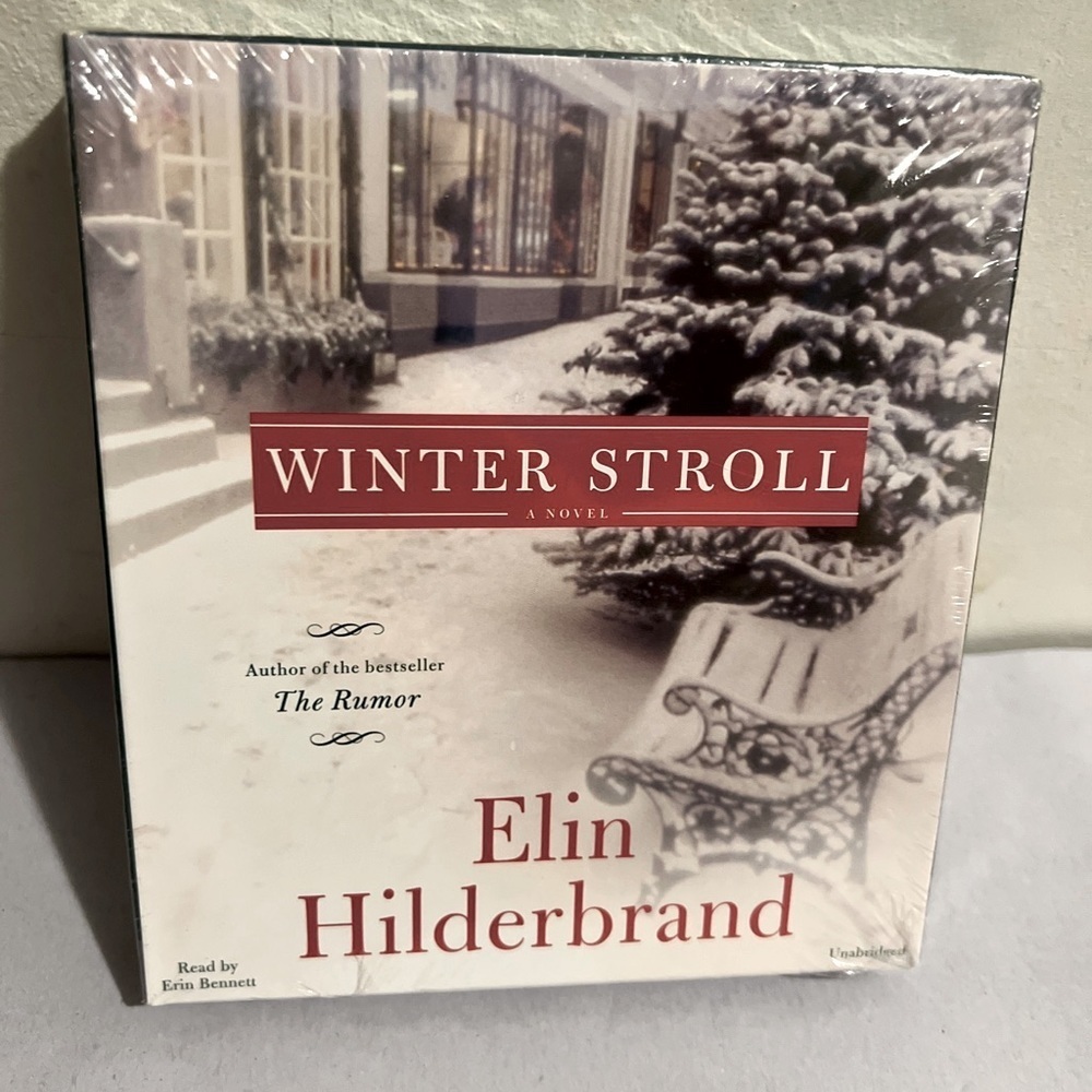Winter Stroll by Hilderbrand, Elin CD Audio Book NEW NWT Fiction